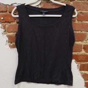 St. John Shimmer Tank top Dark Brown